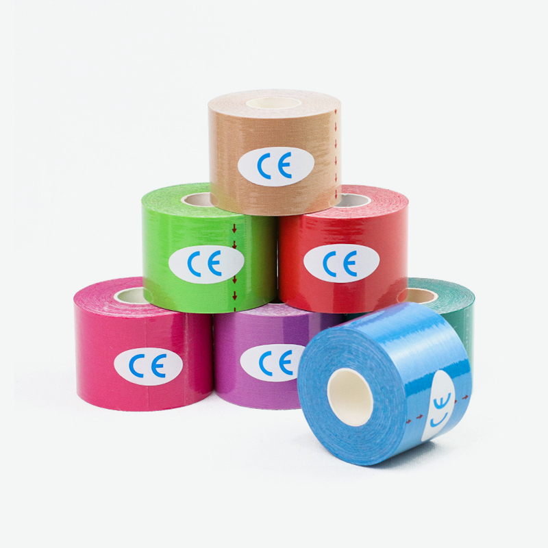 Cinta de kinesiología muscular deportiva de algodón Cinta deportiva