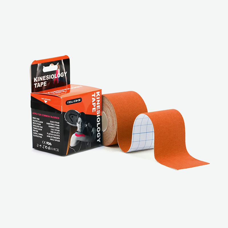 Cinta de kinesiología muscular deportiva de algodón Cinta deportiva