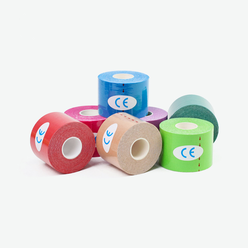 Cinta de kinesiología muscular deportiva de algodón Cinta deportiva