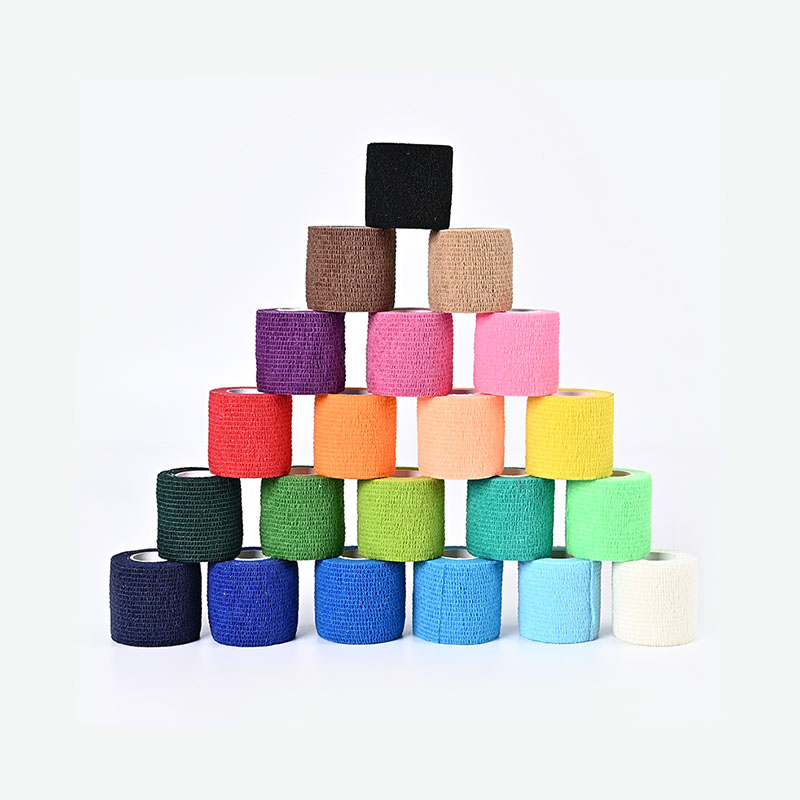 Vendaje cohesivo elástico no tejido adhesivo autoadhesivo