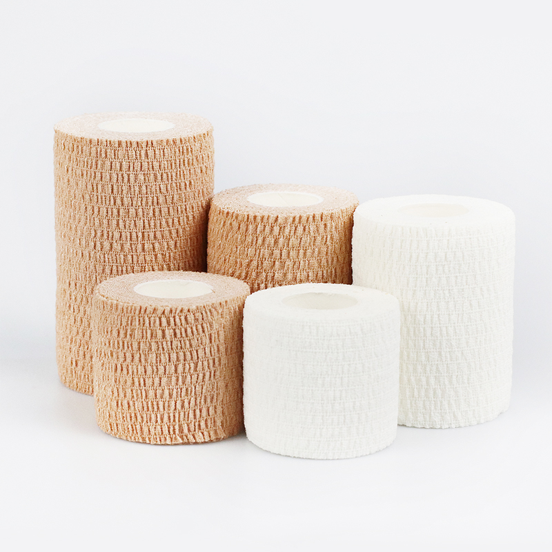Vendajes adhesivos elásticos ligeros de agarre fuerte y fácil de rasgar