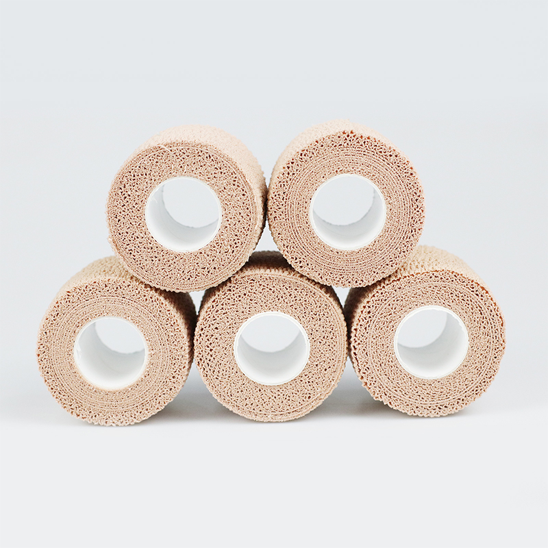 Venda de algodón autoadhesiva elástica de fácil desgarro