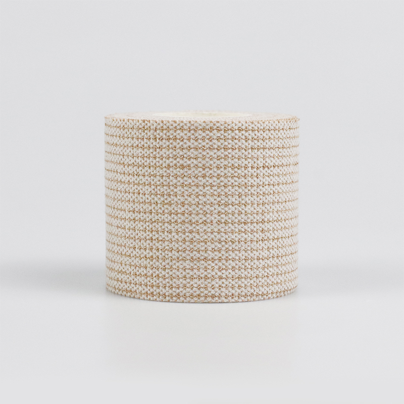 Vendaje adhesivo elástico grueso cortado para equipo de protección deportiva Pegamento de óxido de zinc