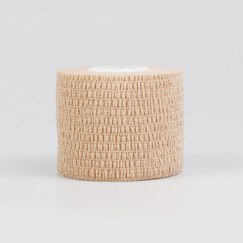 Venda de algodón autoadhesiva elástica de fácil desgarro