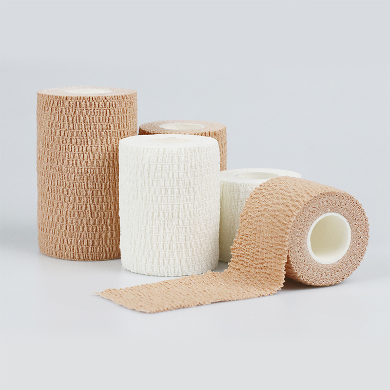 Vendajes adhesivos elásticos ligeros de agarre fuerte y fácil de rasgar
