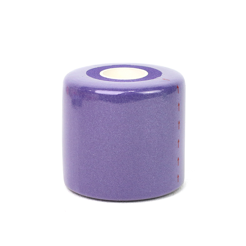 Cinta deportiva preenvoltura de PU suave con espuma debajo de la envoltura